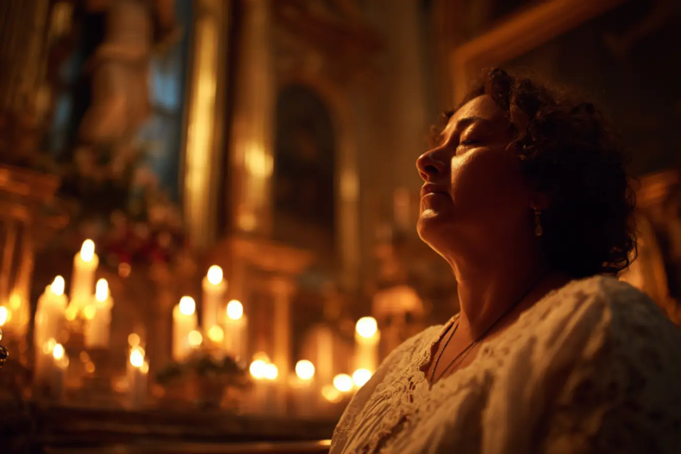 Várias velas em diferentes cores