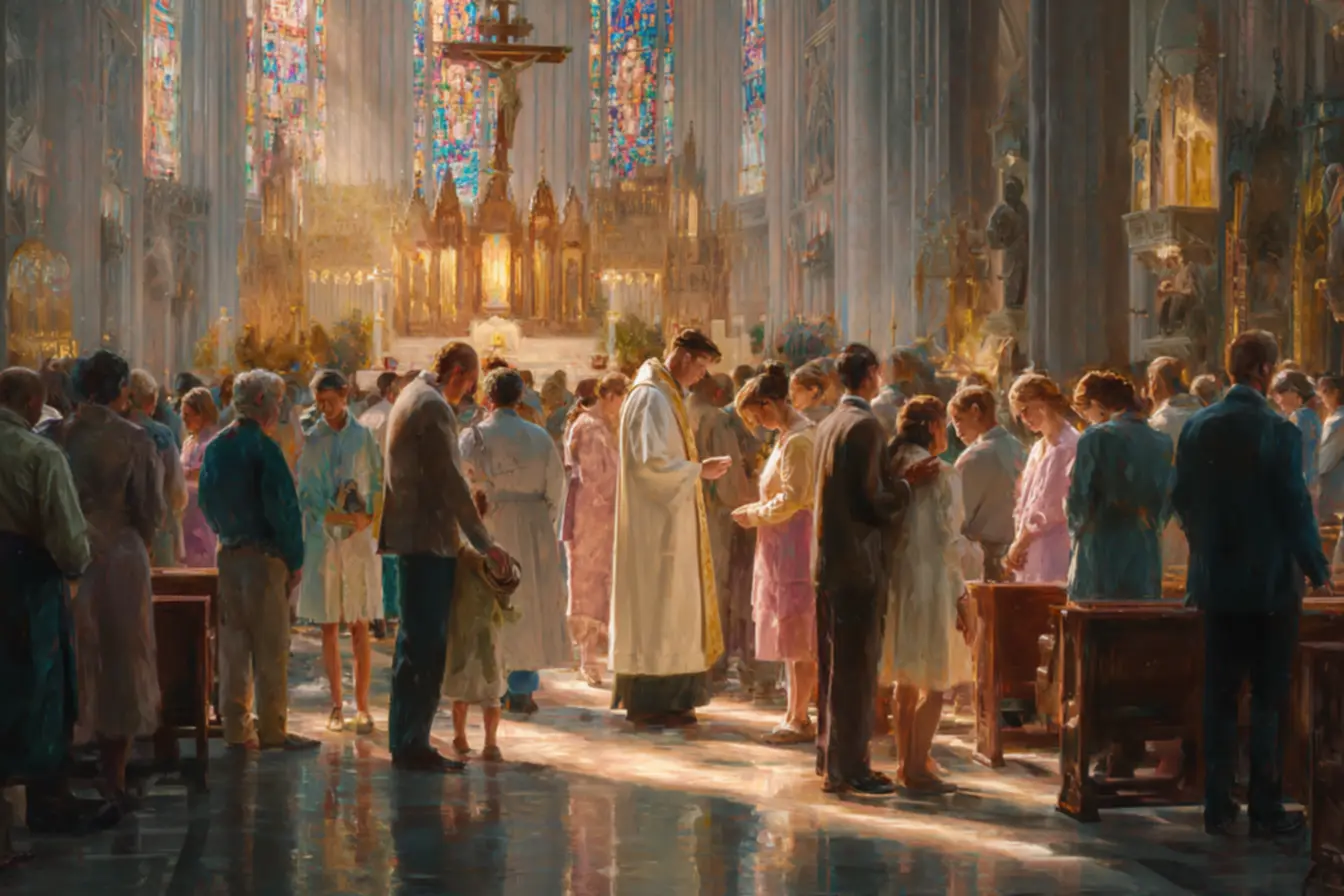 Diversidade nos movimentos da igreja católica.