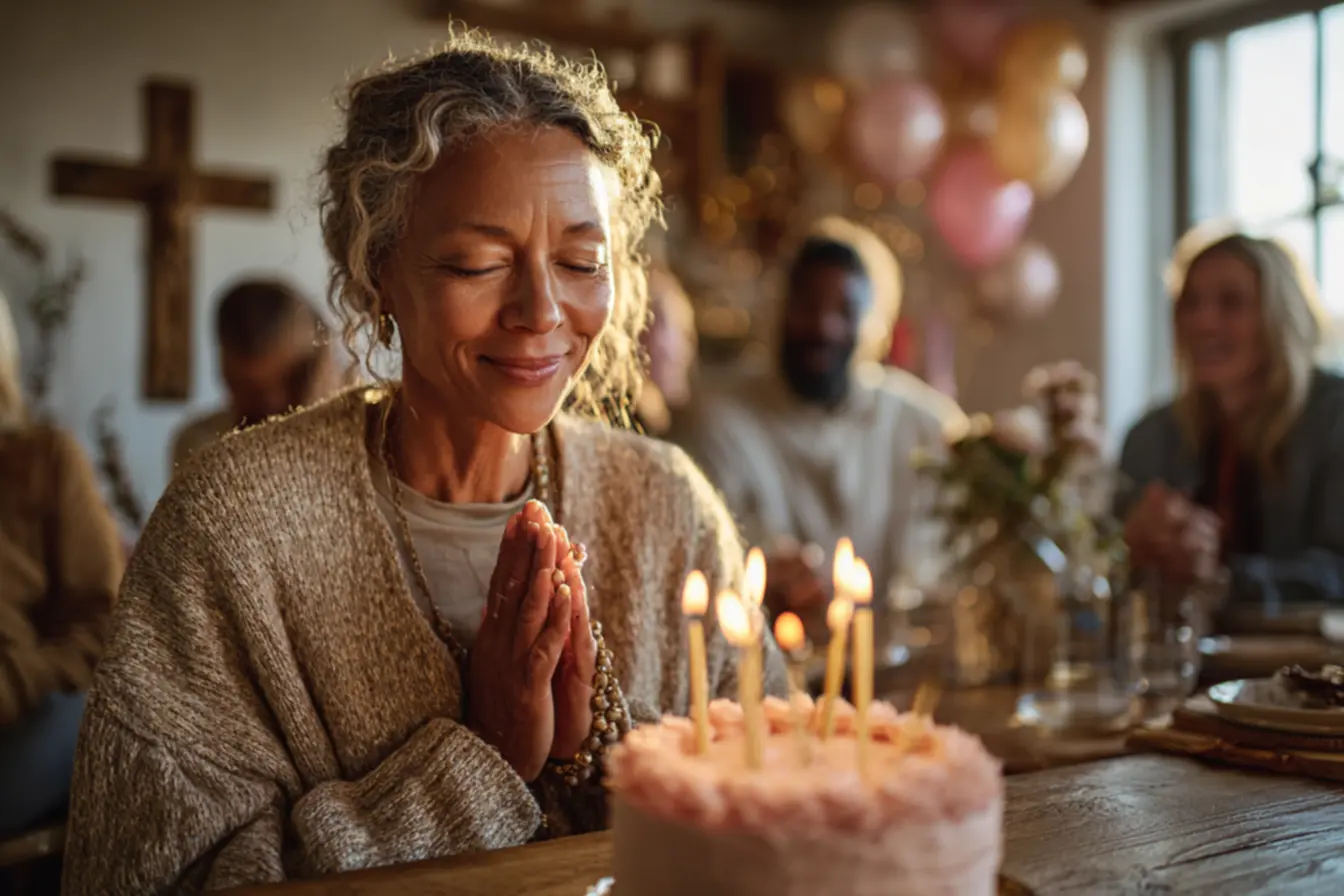 Personalizando sua mensagem de aniversário católica