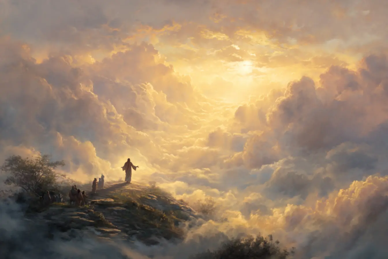 Imagem do Salmo 23, retratando um pastor cuidando de suas ovelhas