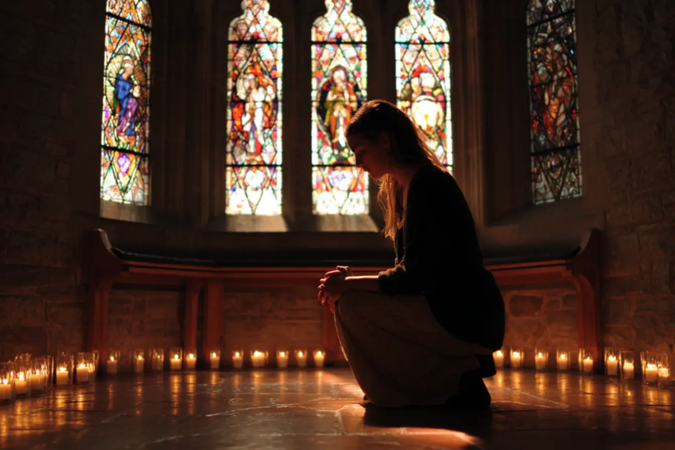 Louvor e adoração na oração