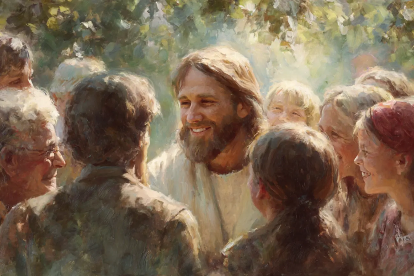 Momento de oração entre amigos