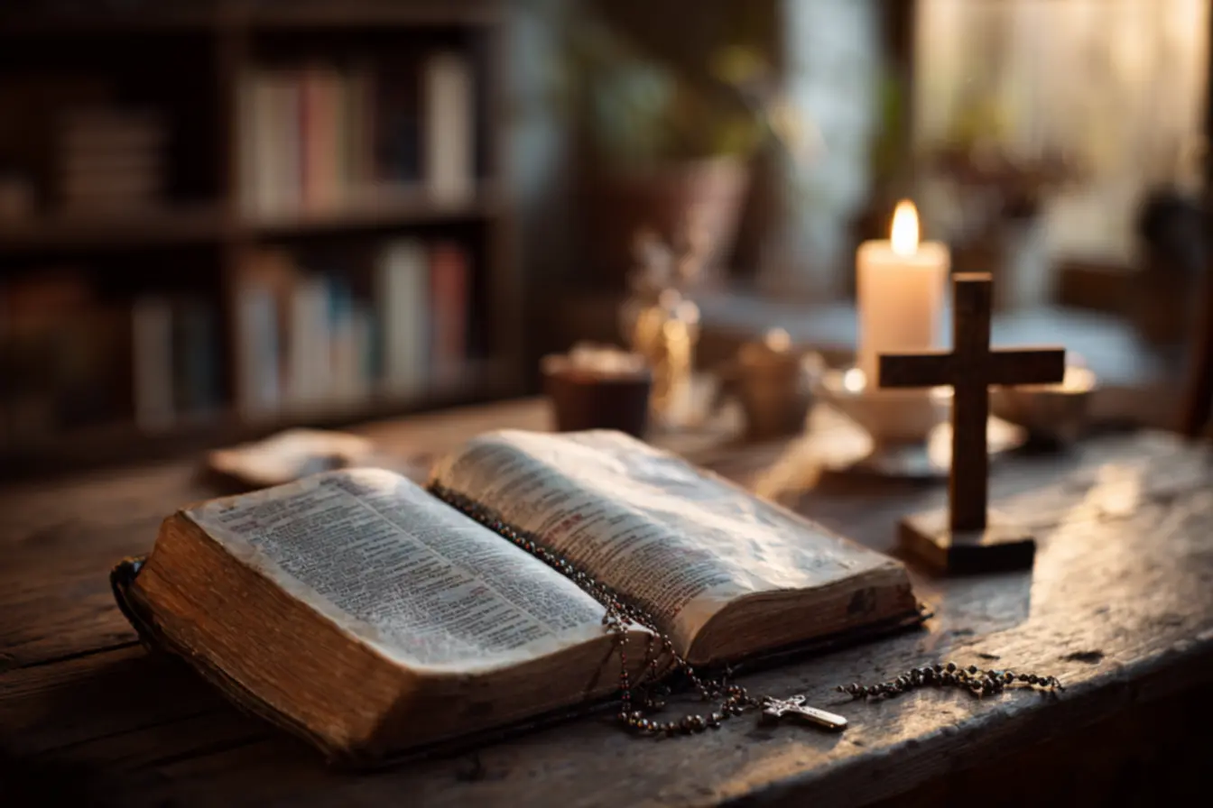 A oração cristã guiada pelo catecismo da igreja católica