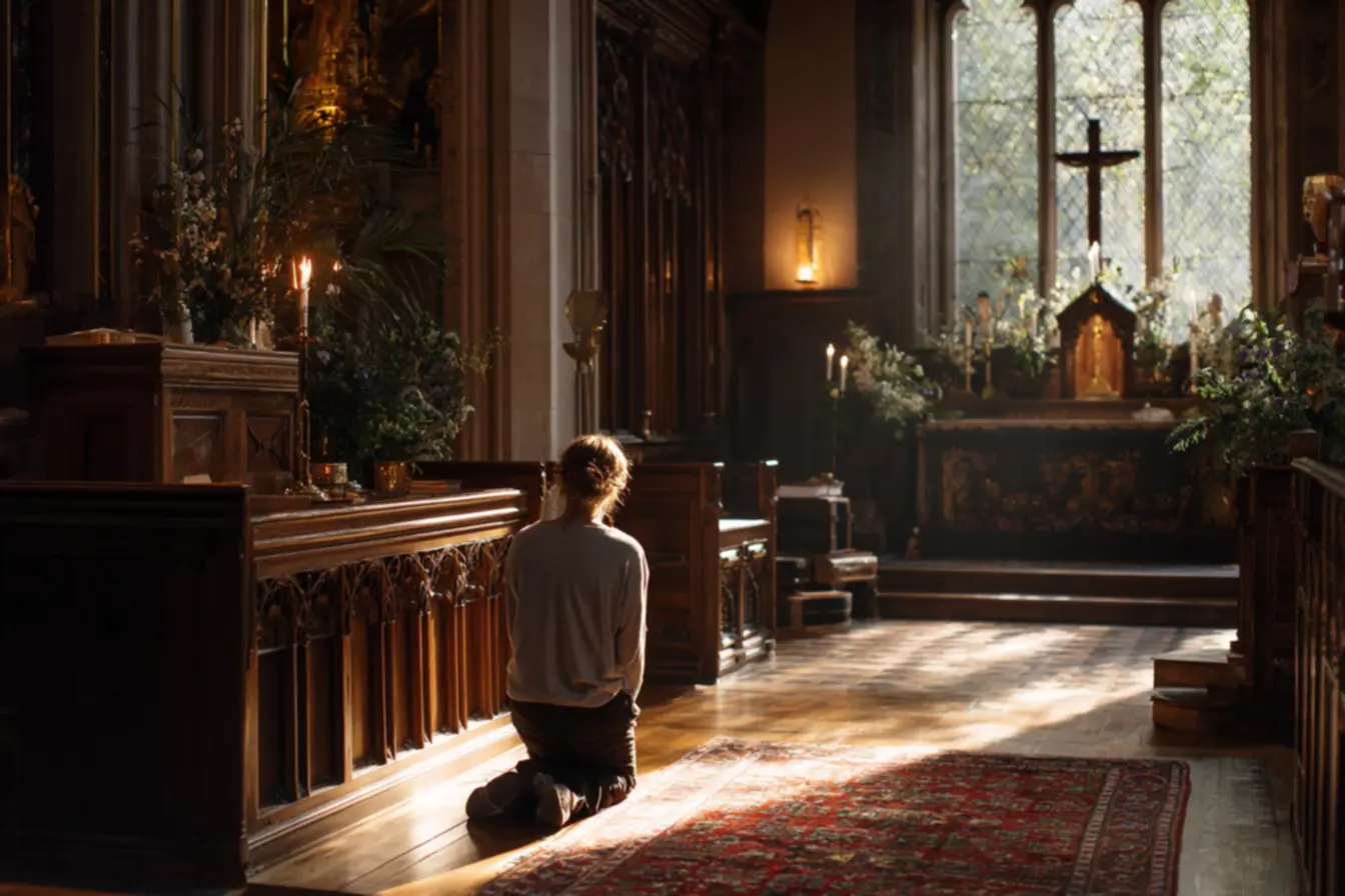 Encontro pessoal com Jesus no confessionário.