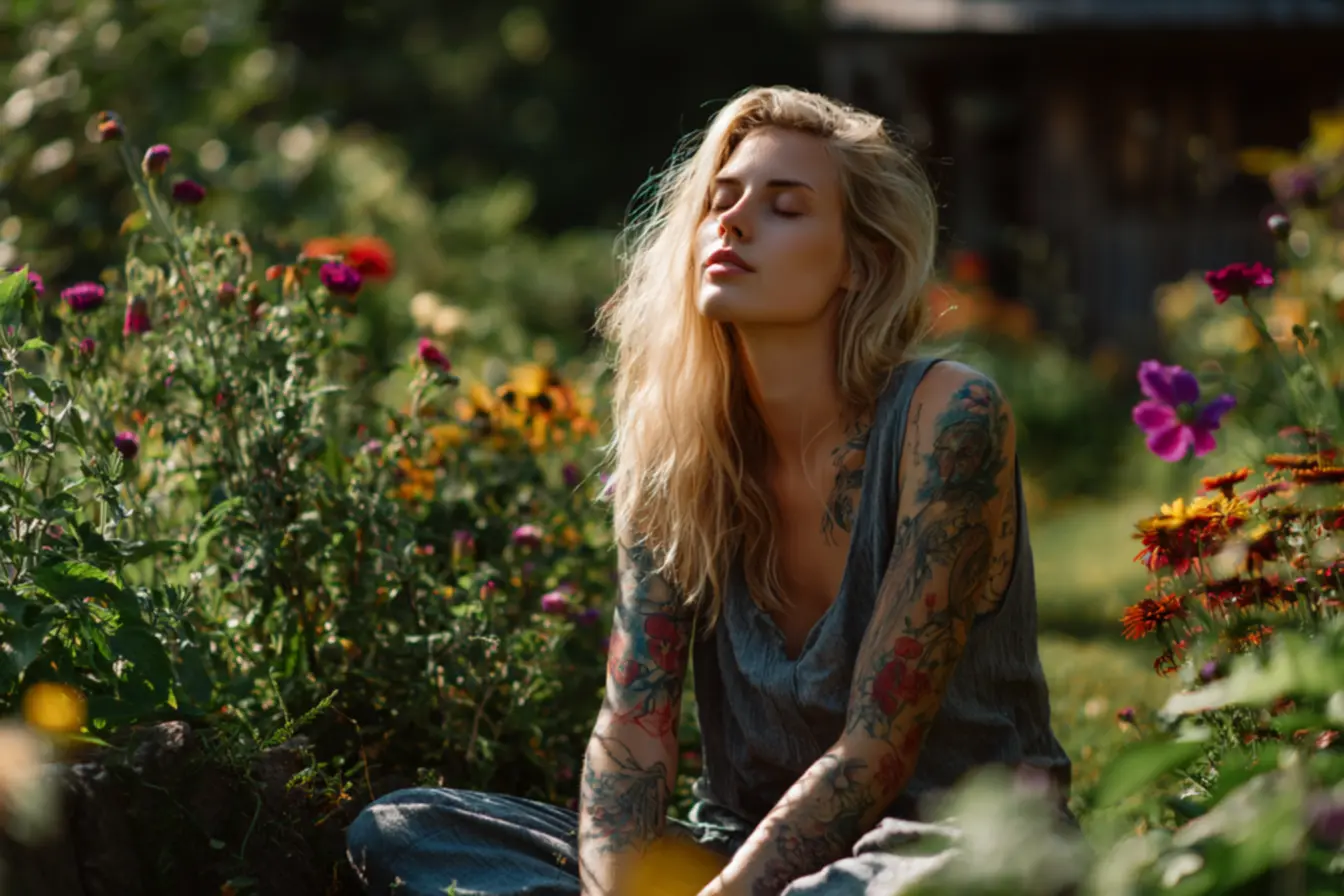 Imagem de um testamento espiritual através de tatuagem