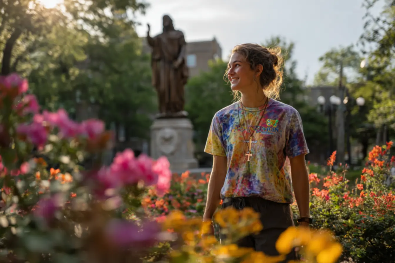Camiseta que transmite paz e amor