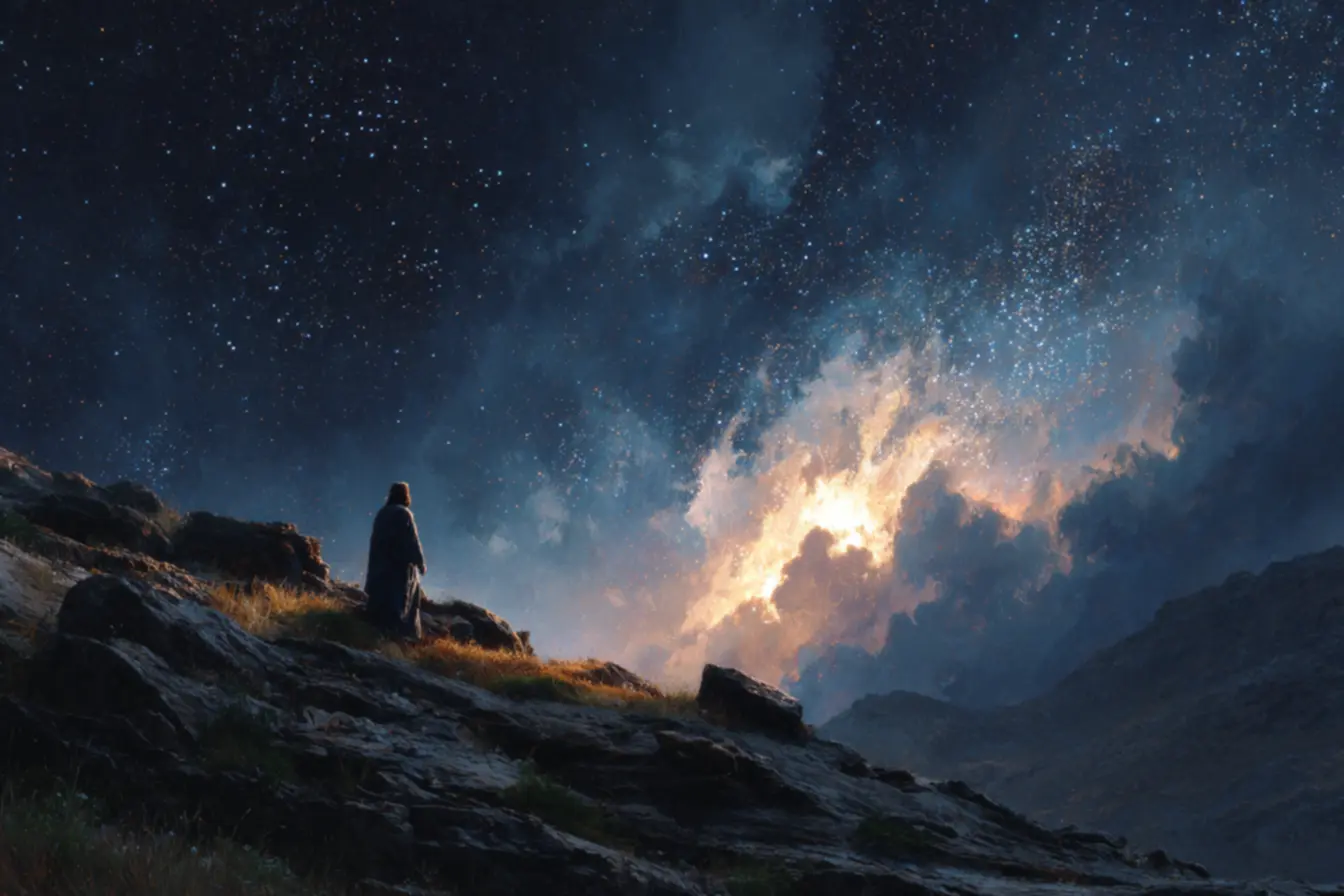 Momento de reflexão espiritual