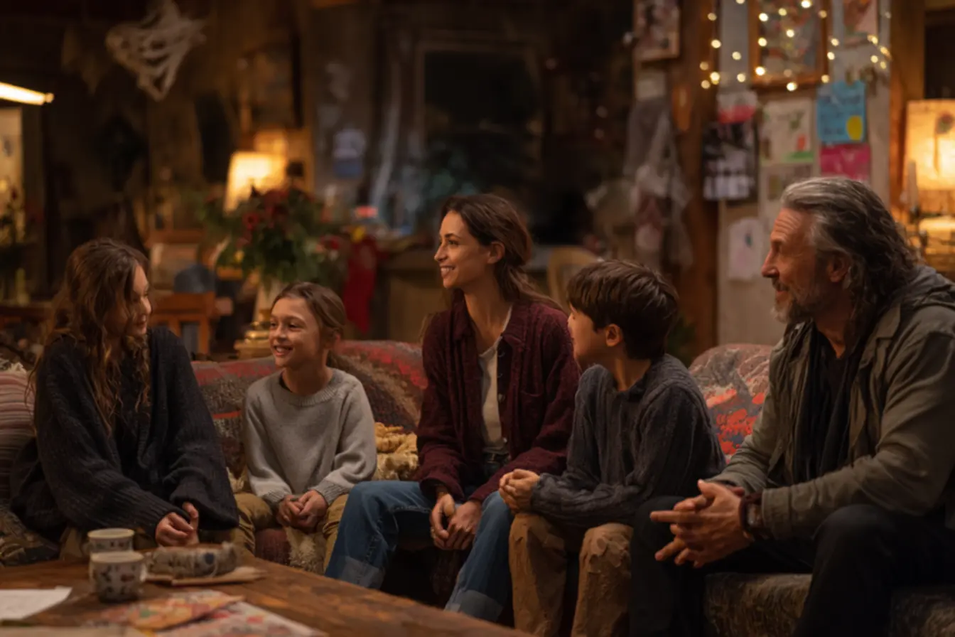 Conexão familiar através de filmes cristãos