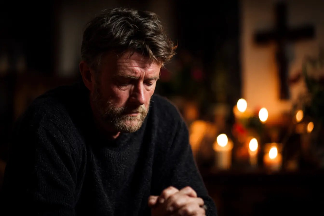 Cantinho de oração em casa para momentos de espiritualidade