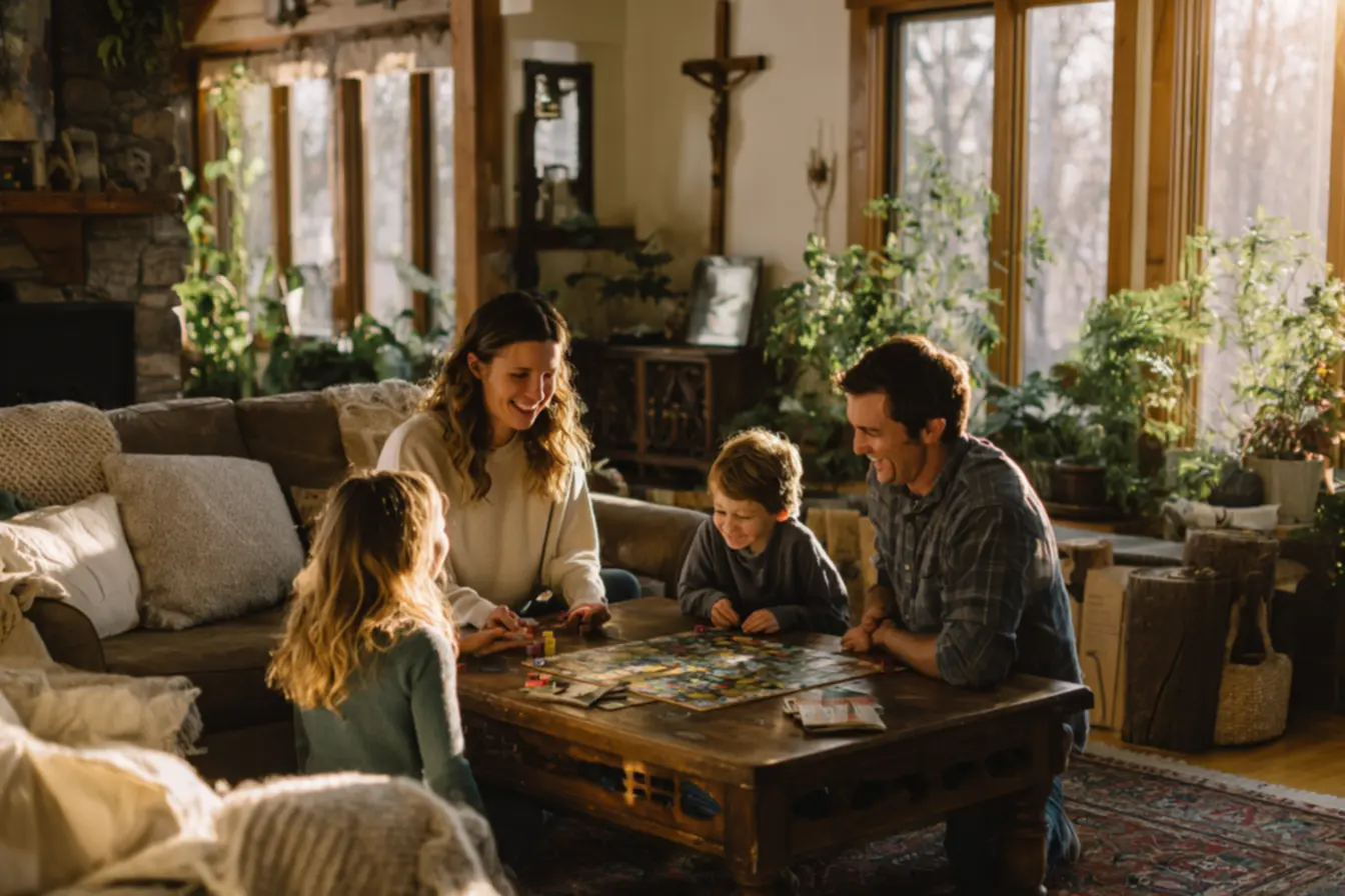 Momentos de oração em família