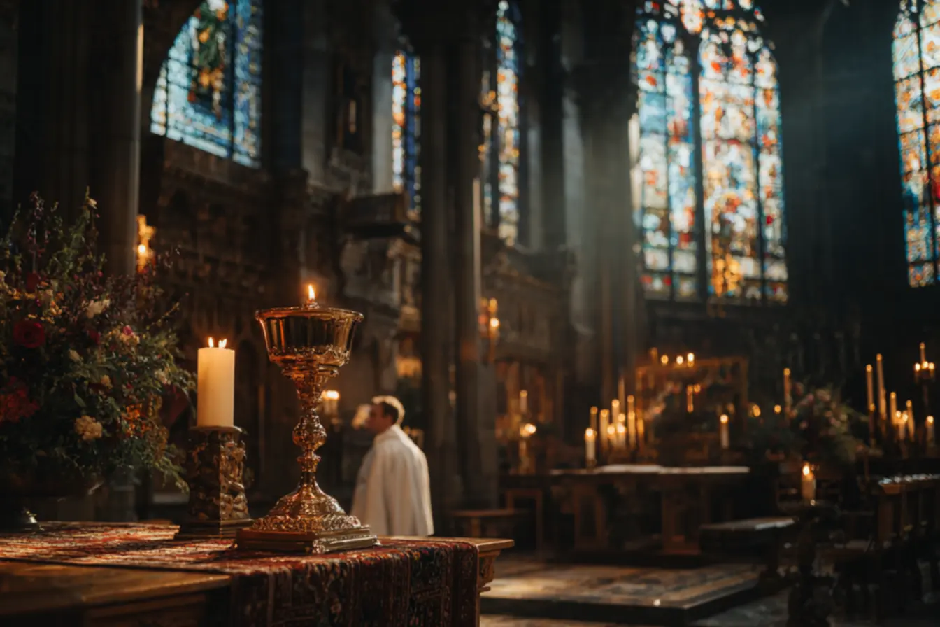 Comunhão durante a Missa