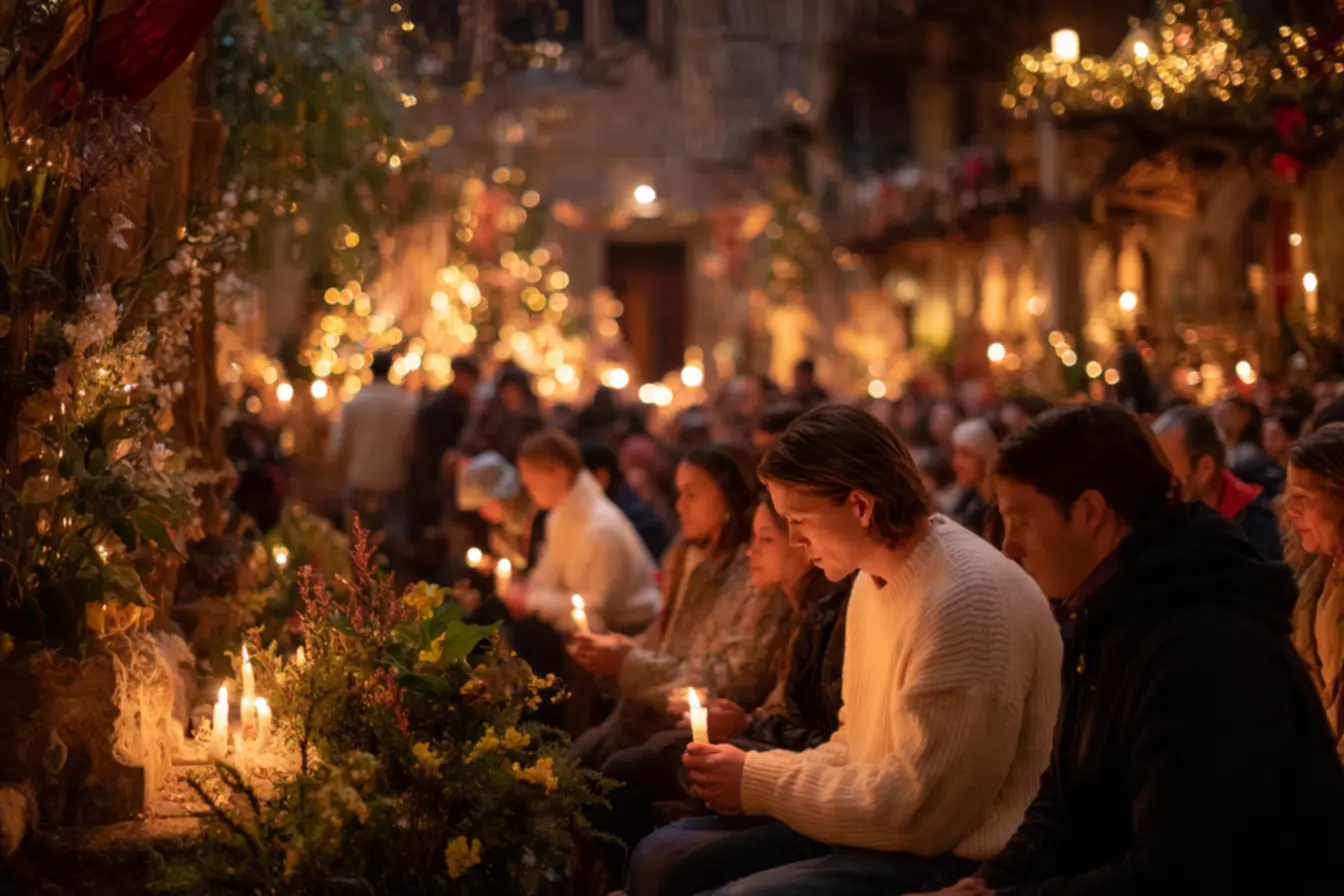 Preparação para o Natal na novena